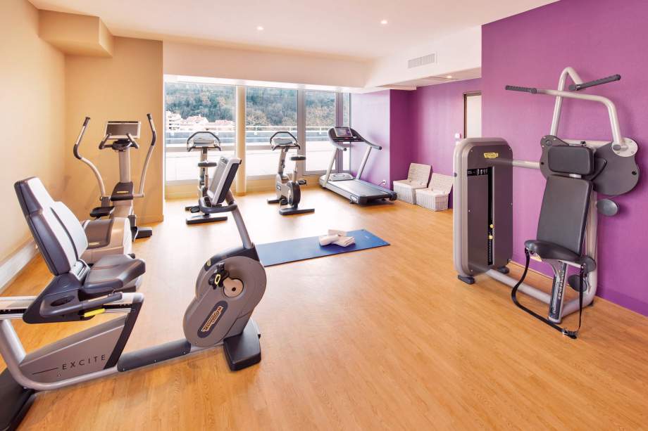 fitness room Hotel with Parking in Lyon